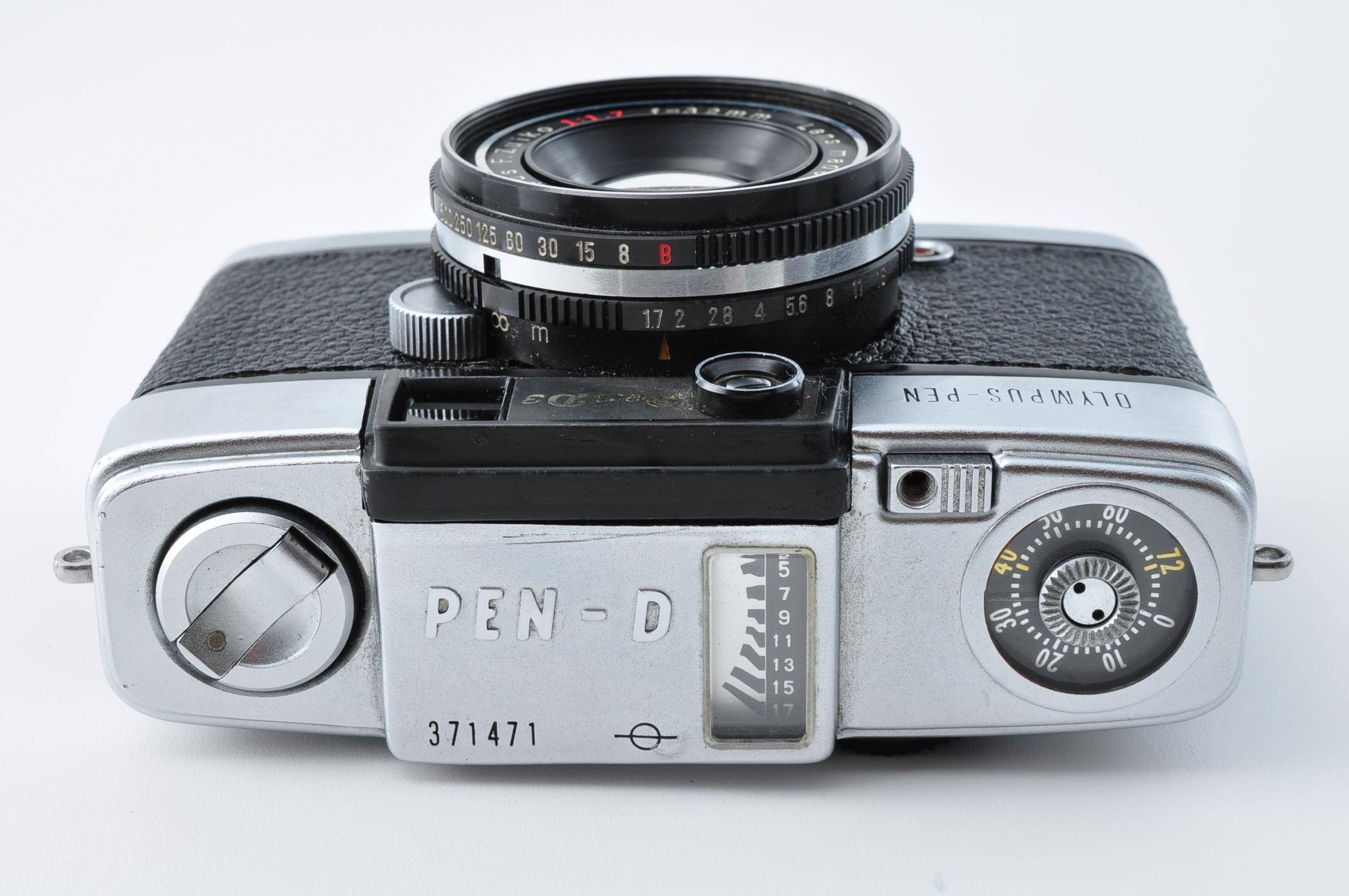 Near MINT-] OLYMPUS PEN D3 35mm Half Frame Film Camera Viewfinder